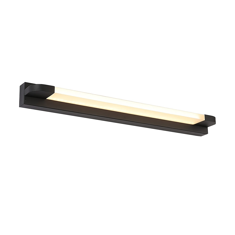 APLIQUE LED 9W 46CM LINEAL NEGRO 3000K